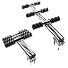 3 Step Stainless Steel Boat Marine Sport Ladder Heavy Duty Dive Telescoping Tube