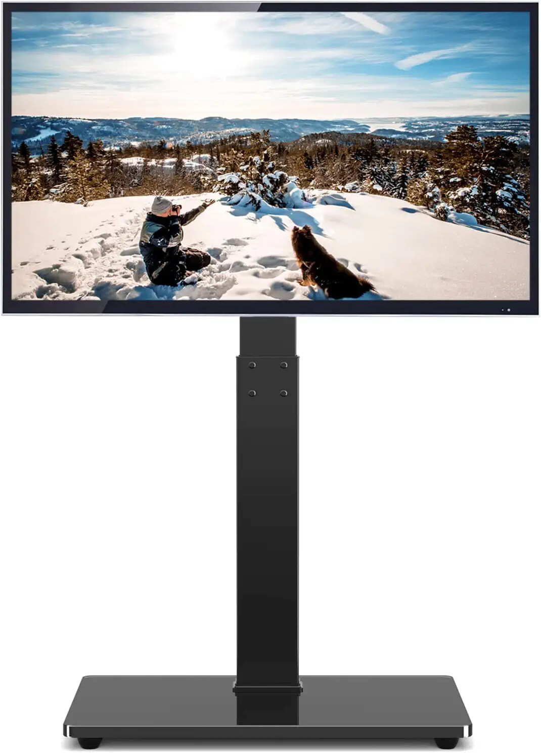 Universal Monitor Stand W/ 3 Height  Adjustments & Swivel. For  Vesa Mount or TV