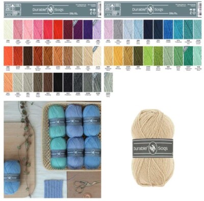 Durable Soqs 50g 210m Wolle Polyamid Strickgarn Häkelgarn Sockenwolle