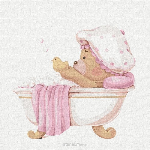 Malen nach Zahlen - Glückliches Bad 30x30 4823104323518 4823104323518