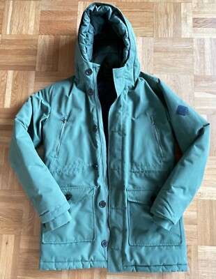 Olivgrüner Parka Jungen Hackett Gr. 164 (13-14)