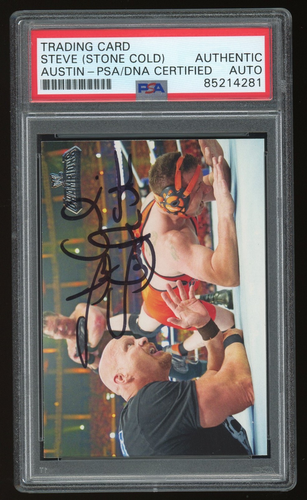 Stone Cold Steve Austin PSA/DNA 2011 Topps Certified Autograph Signed Auto #86