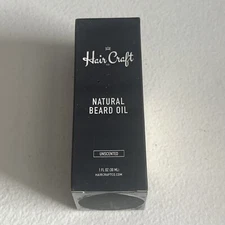 Hair Craft Natural Beard Oil Mens Hair Care Product 1 FL oz