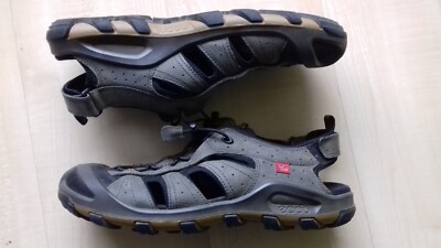 ecco YAK Offroad-Outdoor-Trekking-Leder-Sandalen-Schuhe-Shoes-Boots 47 neuw.grau