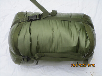 Sac De Couchage Arctique Armée Britannique - Taille Large, Avec Sacoche, Occasion