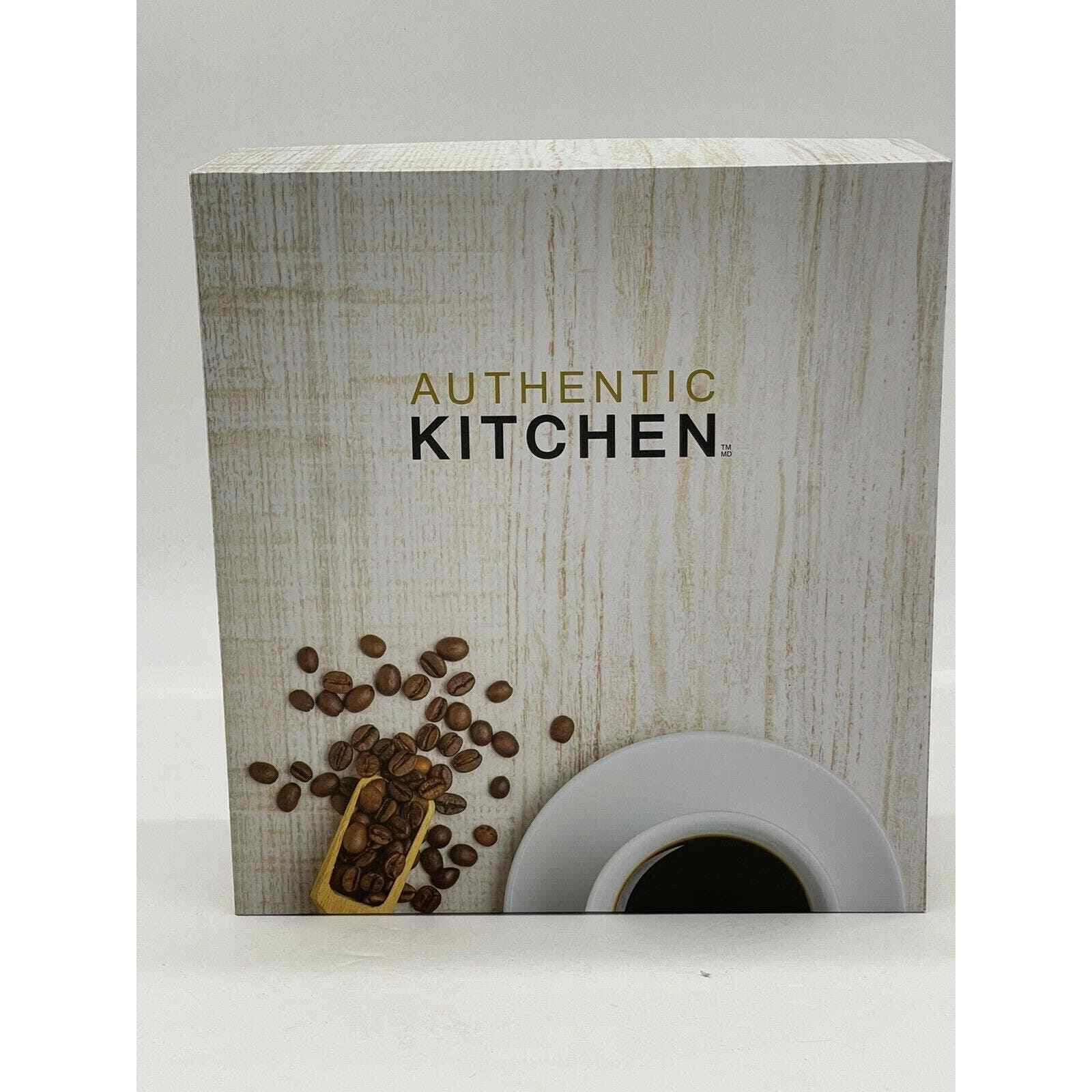 Authentic Kitchen French Press With 2 Double Wall Glasses New In The Box