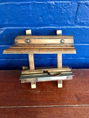 Antique Carpentry Tool Architrave Moulding Profile Plane Gowland Benger Vintage