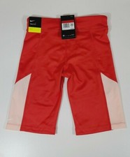 Nike Tight Fit Collant Training Bike Shorts Dri-Fit Moisture Wicking Size Girls
