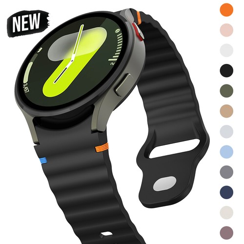Sport Silicone Watch Band Strap For Samsung Galaxy Watch 7/6/5/4/FE 40/44/47mm - 第 1/22 張圖片