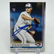 Thomas Pannone 2019 Topps Update #US239 RC New York Yankees SIGNED