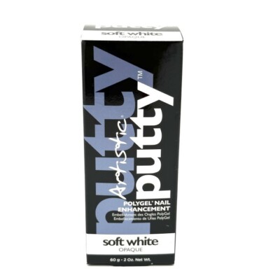 Artistic Putty - Polygel Nail Enhancement - Soft White - 60 g / 2 oz