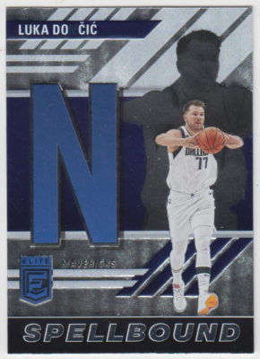 2023-24 Panini Donruss Elite Mavericks Luka Doncic Spellbound