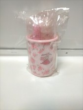 Sanrio Marrón Crema Mini Estuche Dental Cepillo de Dientes con Estuche