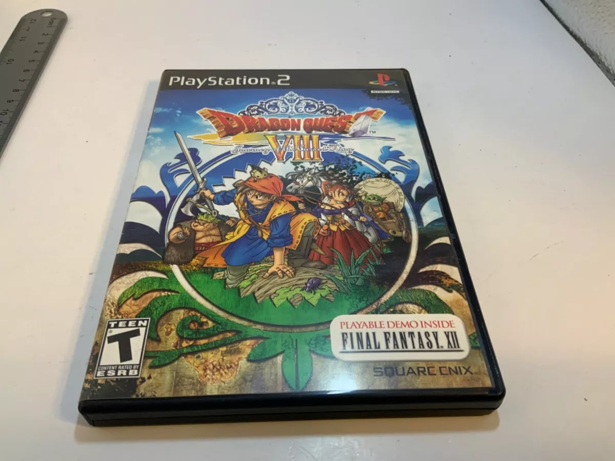 Dragon Quest VIII: Journey of the Cursed King Playstation 2 PS2 Used