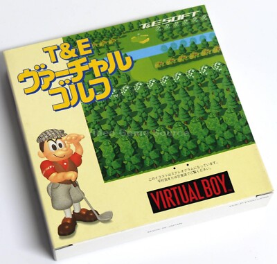 Nintendo Virtual Boy T & E Golf Game Cartridge *Originalverpackt