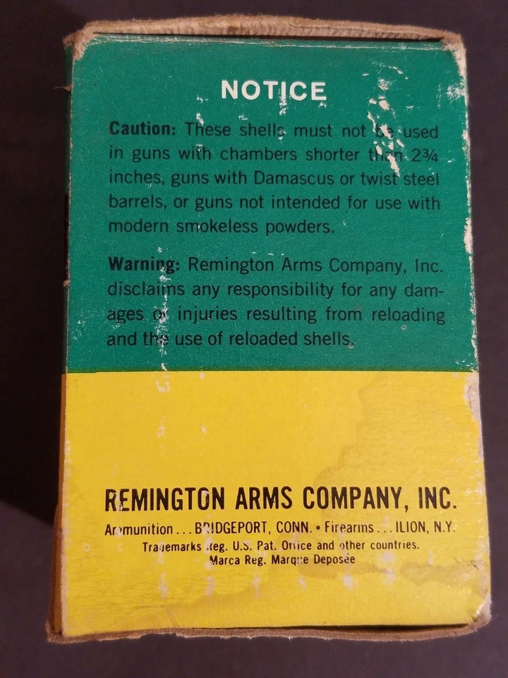 Vintage Remington Express Shell Box EMPTY 20 Gauge GA Shotgun Gun 2-3/4" - Image 2 of 4