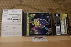 DJ Wars Complete Set! Sega Saturn SS Japan Very Good Condition!