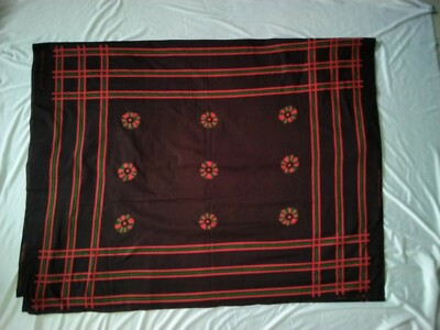 Veritable Java Hollandais 1631R Dutch Print 100% Baumwolle Stoff Rolle 5,3 Meter