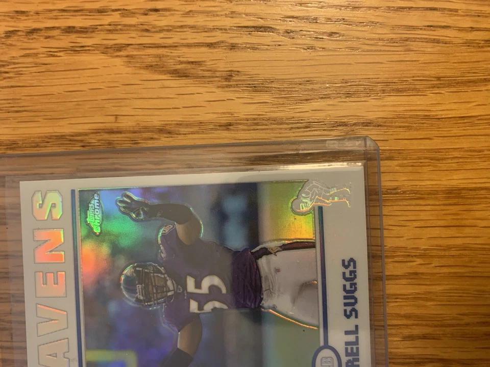 2004 Topps Chrome - Refractor #29 Terrell Suggs - Image 4 of 4