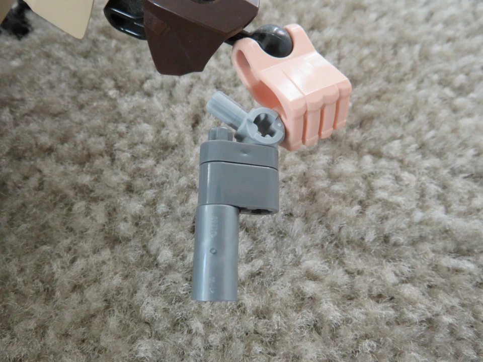 Lego 90661 Star Wars marrom Battle Rey peças Bionicle 2009 boneco Rey brinquedo - Imagem 2 de 4