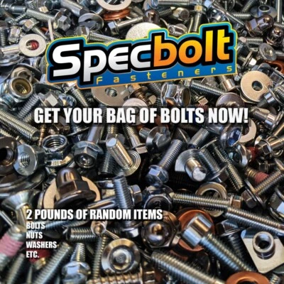 SPECBOLT MIX OF METRIC FASTENERS BOLT NUT SCREW Yamaha Honda Kawasaki Suzuki KTM
