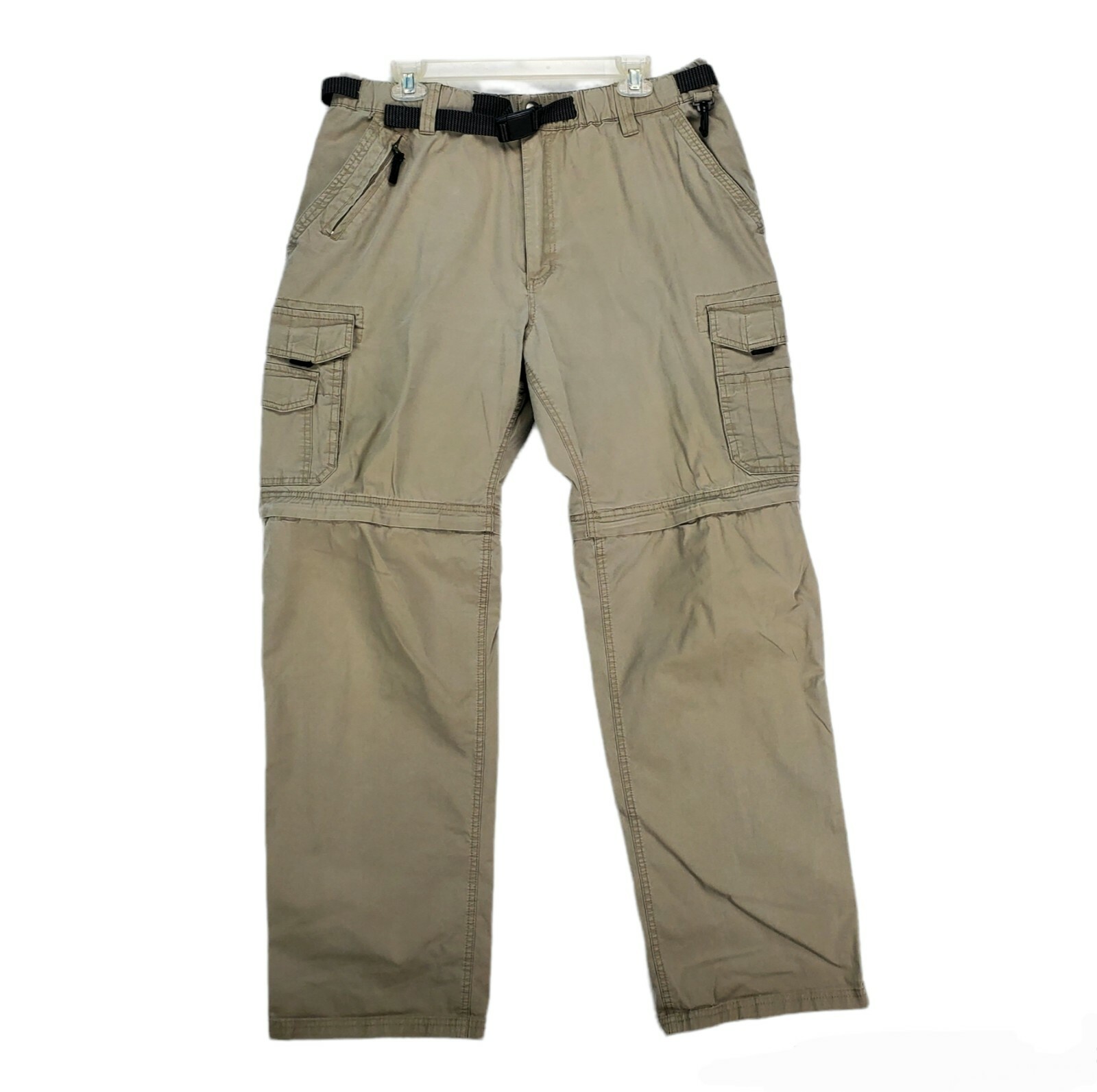 BC Clothing Cargo Hiking Convertible Pants Mens Cotto… Gem
