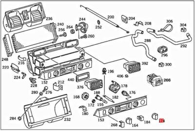 Genuine MERCEDES C123 S123 W123 W201 190 W201 COUPE C123 Knob  