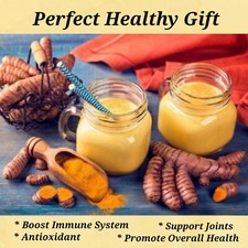 TURMERIC ROOT POWDER Organic, Non-GMO, Curcumin, Gluten Free, 100 Raw, GIFT