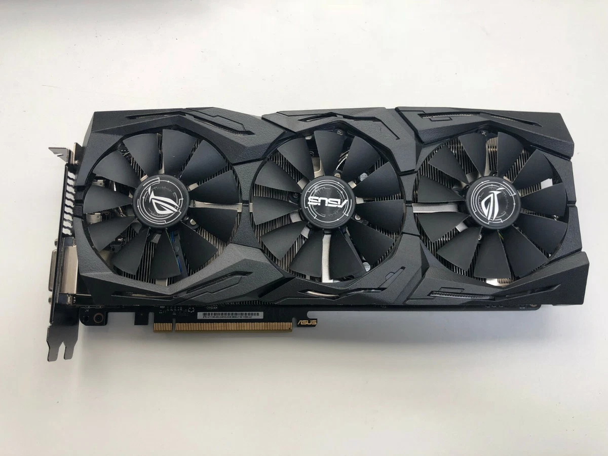 中古　ASUS STRIX GeForce GTX1080 Ti OC ASUS ROG Strix GeForce GTX 1080Ti OC 11GB Graphics Card - Only