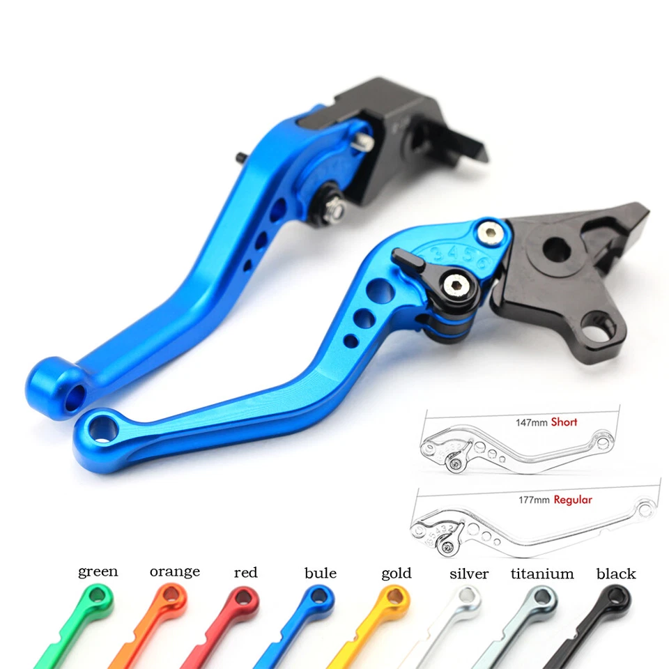 Short Brake Clutch Levers For DUCATI Monster 659/696/400/620/695 HYPERMOTARD 796 — 第 4/4 张图片