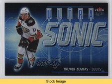 2024-25 Upper Deck Fleer Ultra Ultrasonic Trevor Zegras #SN-10 READ 0bi1