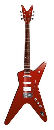 Guitar Music Self Adhesive Sticker