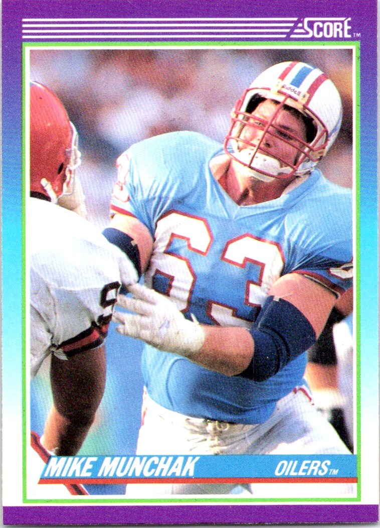 1990 Score - Mike Munchak #161 - Near Mint or Better