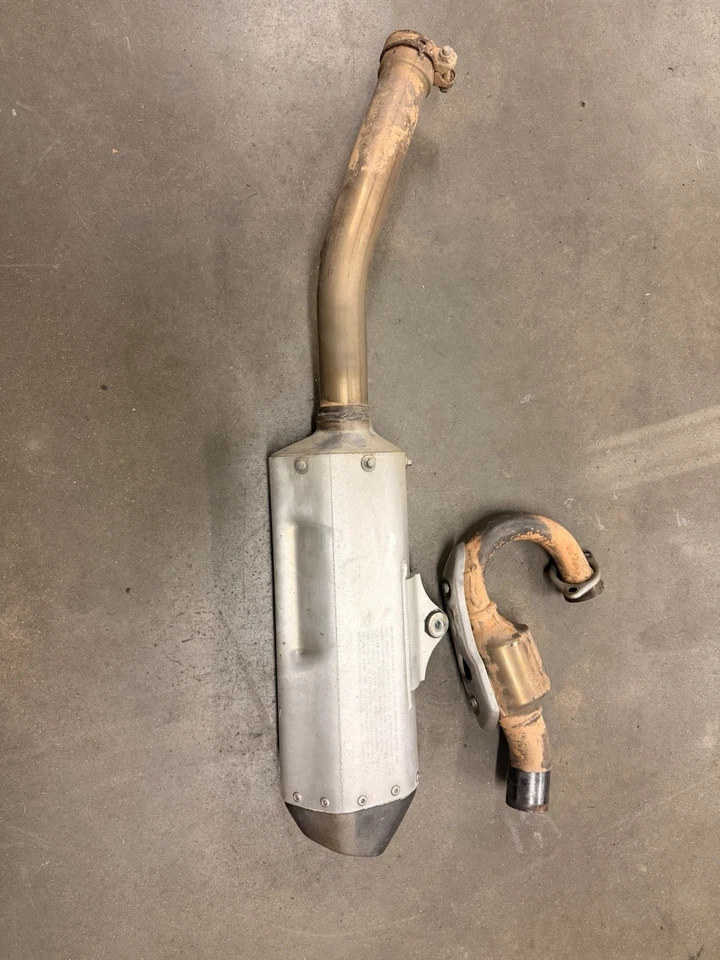 Kawasaki KX250F 2017-20 OEM escape completo Foto 3 de 4