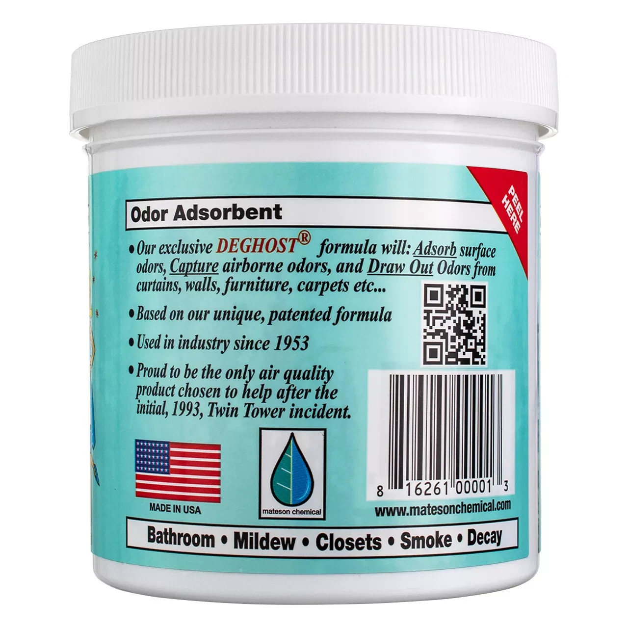 Bad Air Sponge Odor Neutralizer Absorbs and Eliminates Bad Smells 14 oz (2 Pack)