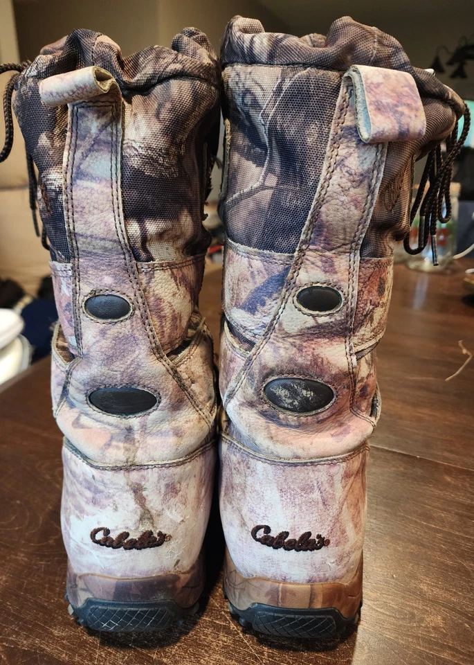 Cabela’s Saskatchewan Camp Hunting Boots Insulated Gore-Tex Scentlok Size 10D - Image 4 of 4