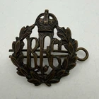 Genuine WW1 RFC Royal Flying Corps Officers Bronze Collar Badge