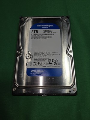 WD20EZAZ-00L9GB0 S/N: WXB2D WESTERN DIGITAL 2TB THAILAND MAR 2022