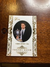 2025-26 UD FLAIR HOCKEY TROPHY ROOM QUINN HUGHES SP TR-6 NORRIS-2024
