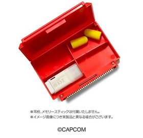 Rockman 1 2 Famicom Cartridge Style Storage Case Set Capcom Retro Game Design