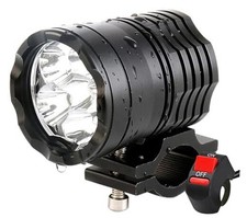 Motorcycle Driving Light 12-60V 40W 3600LM LED Fog Light for ATV UTV Black 1