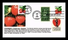 DR JIM STAMPS US COVER STRAWBERRIES FRUIT BERRIES FIRST DAY ISSUE COMBO