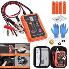 Fuel Injector Tester And Cleaner Tool Kit 8 Pulse Modes 4 Wire Output Terminals
