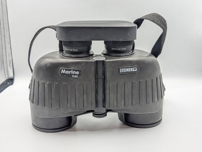 Steiner Marine 7x50 Binoculars Sports Auto Focus Black w/ Strap & Covers