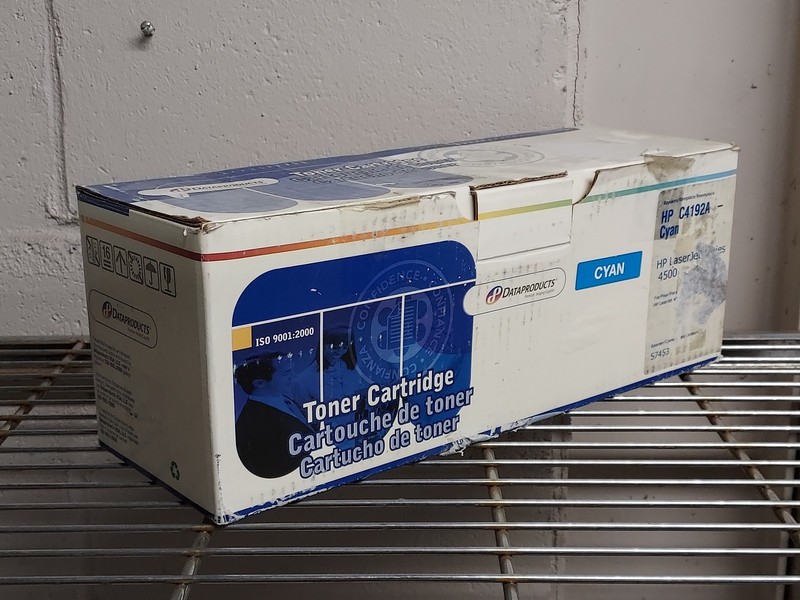 Data Products C4192A cyan printer toner for LaserJet 4500 series