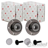 2X NK RADLAGER-SATZ Hinten Passend FÜR Audi A3 Q3 TT Seat Alhambra Altea