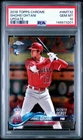 2018 Topps Chrome Update SHOHEI OHTANI Rookie RC LA Angels #HMT32 PSA 10