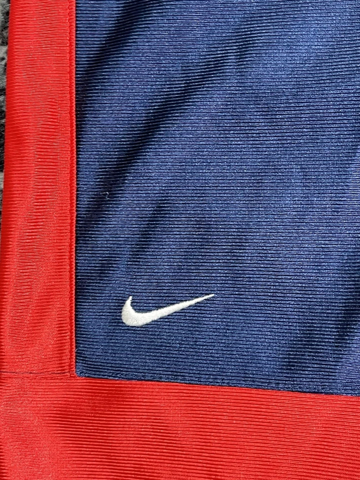 Pantalones Cortos de Baloncesto Vintage Nike NBA Nueva Jersey NETS Talla 2XL Azul Satinado Foto 4 de 4