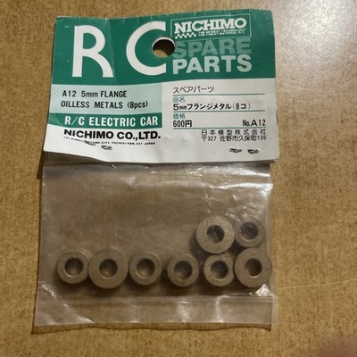 RC Auto Nichimo A12 5mm Flange oilless metals (8pcs)