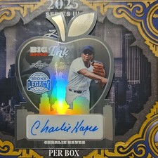 2025 Leaf Bronx Legacy Big Apple Ink Charlie Hayes Autograph 1/10